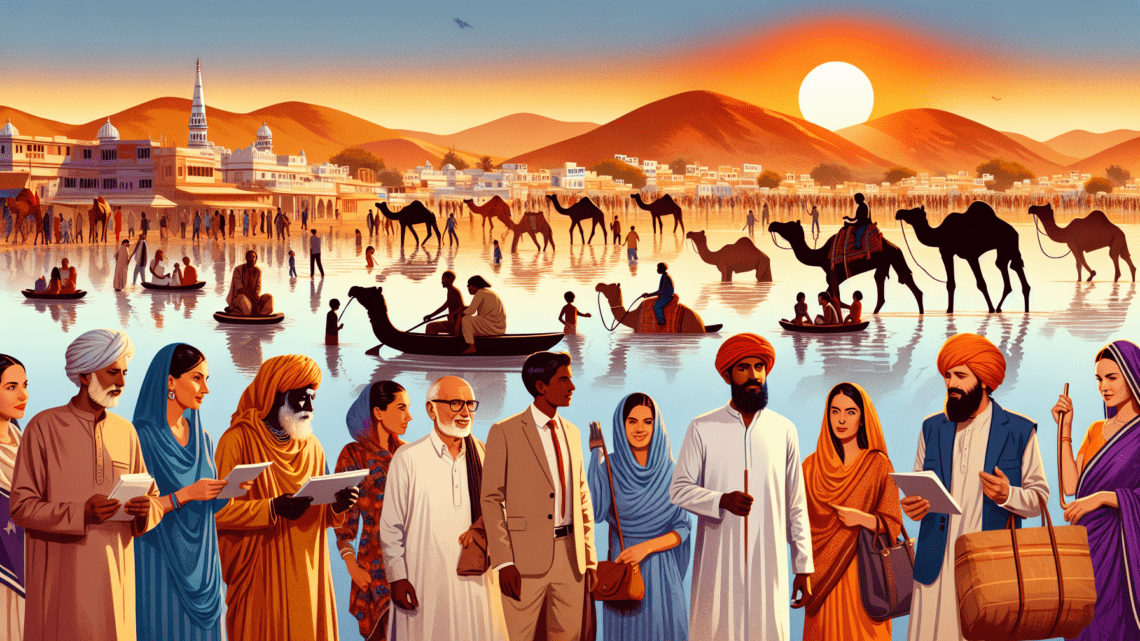 Pushkar See und Kamelmarkt