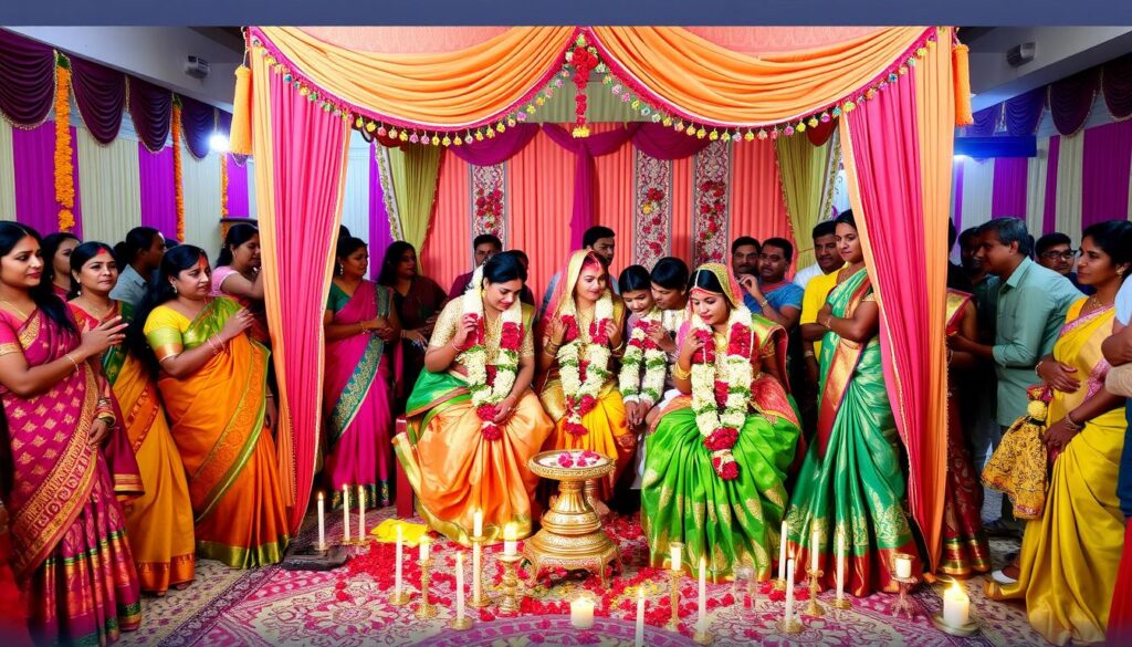 Indische Hochzeitsrituale Segen