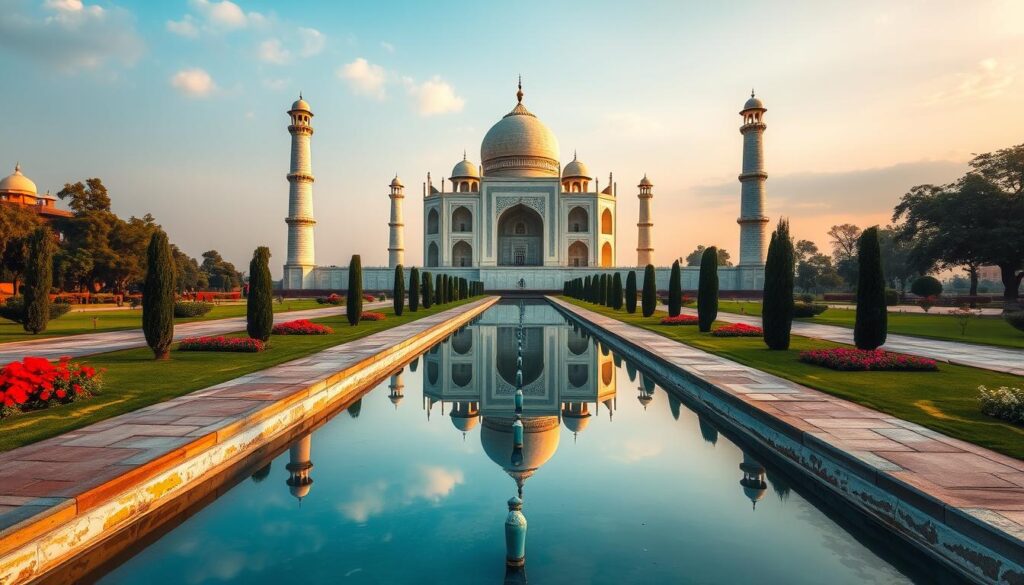 Taj Mahal in Agra Weltwunder
