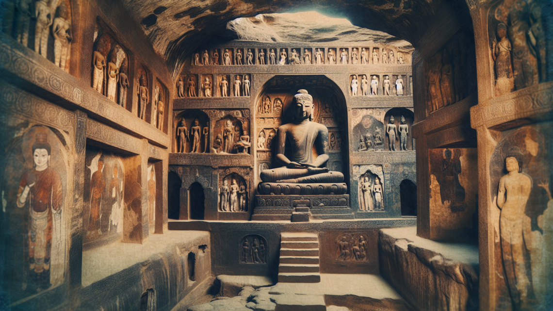 Besichtigung der Ajanta und Ellora Höhlen – buddhistische