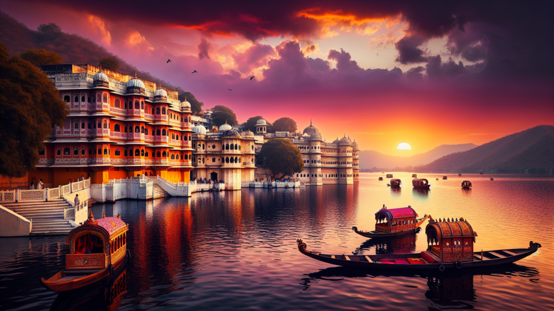 Besuch der Königspaläste von Udaipur – Romantik pur am Pichola-See