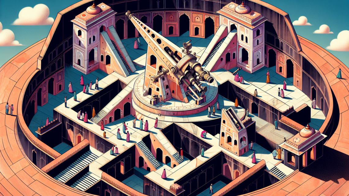 Besuch des Jantar Mantar in Jaipur – astronomische Instrumente aus dem 18. Jahrhundert