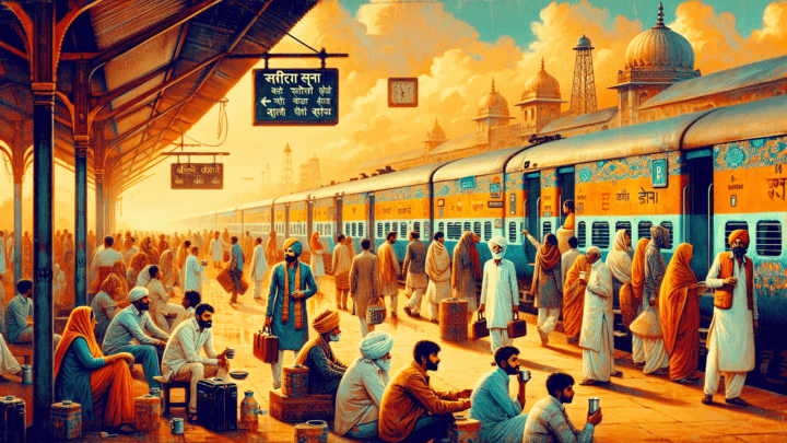 Eisenbahnsystem in Indien