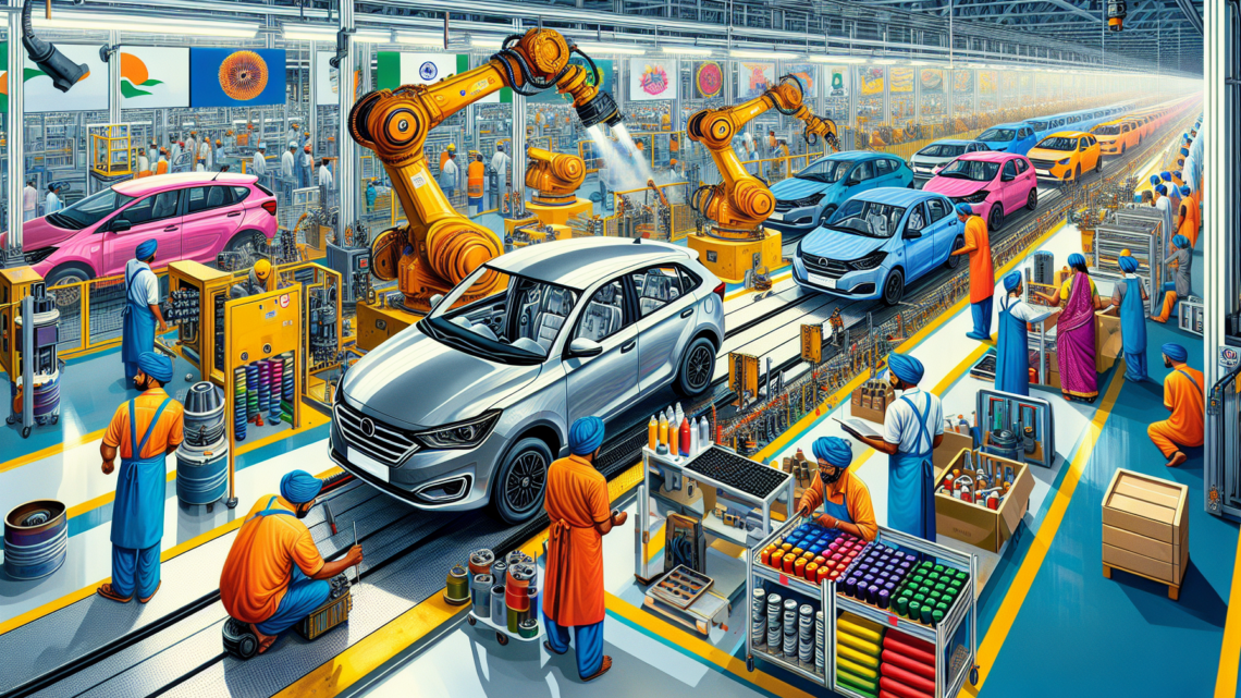 Fahrzeugproduktion in Chennai