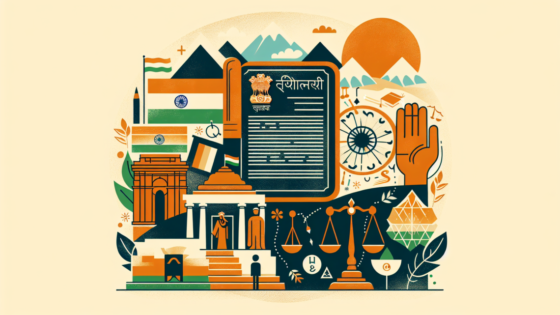 Indische Verfassung und Grundrechte