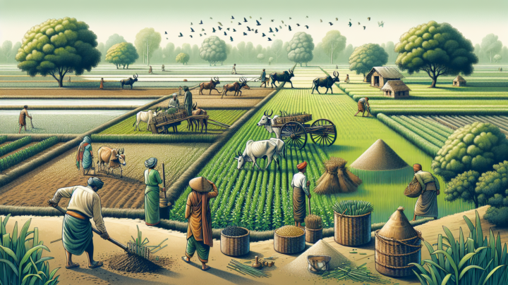 Landwirtschaftssystem in Indien