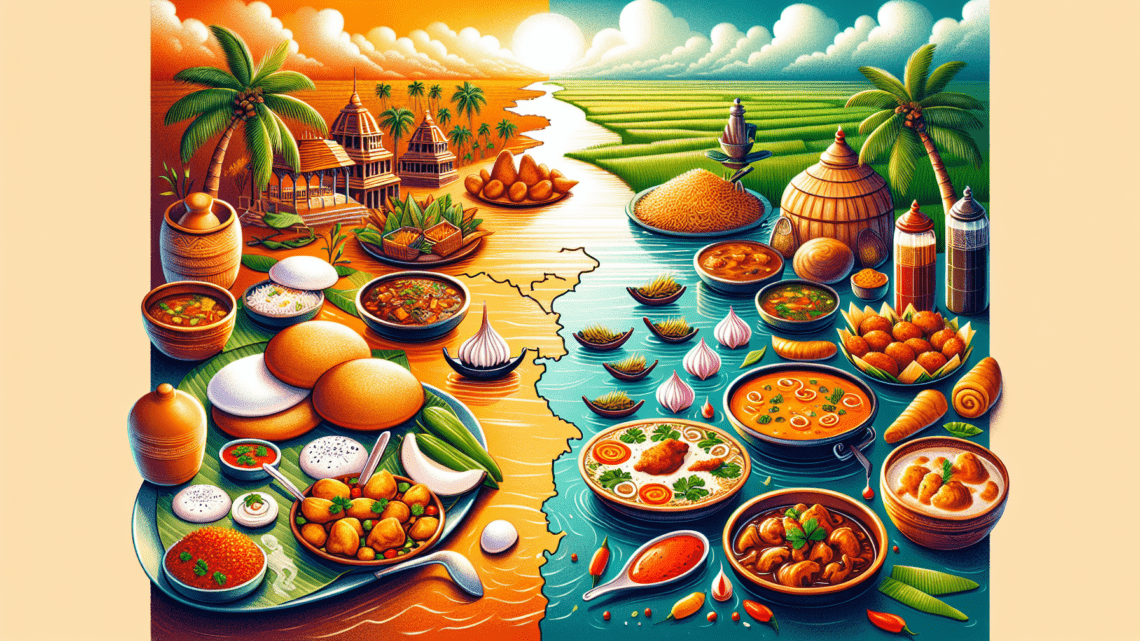 Regionale Küchen von Kerala und Punjab