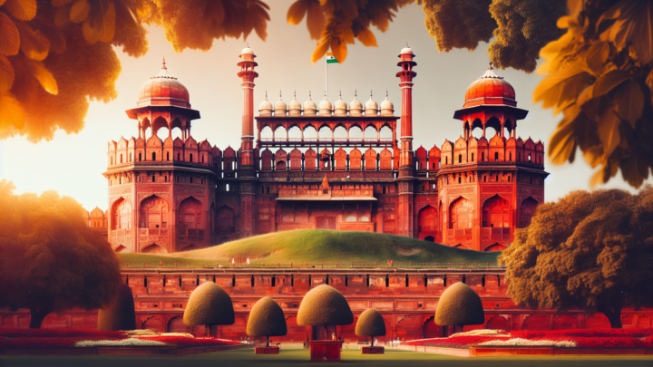 Rotes Fort von Delhi