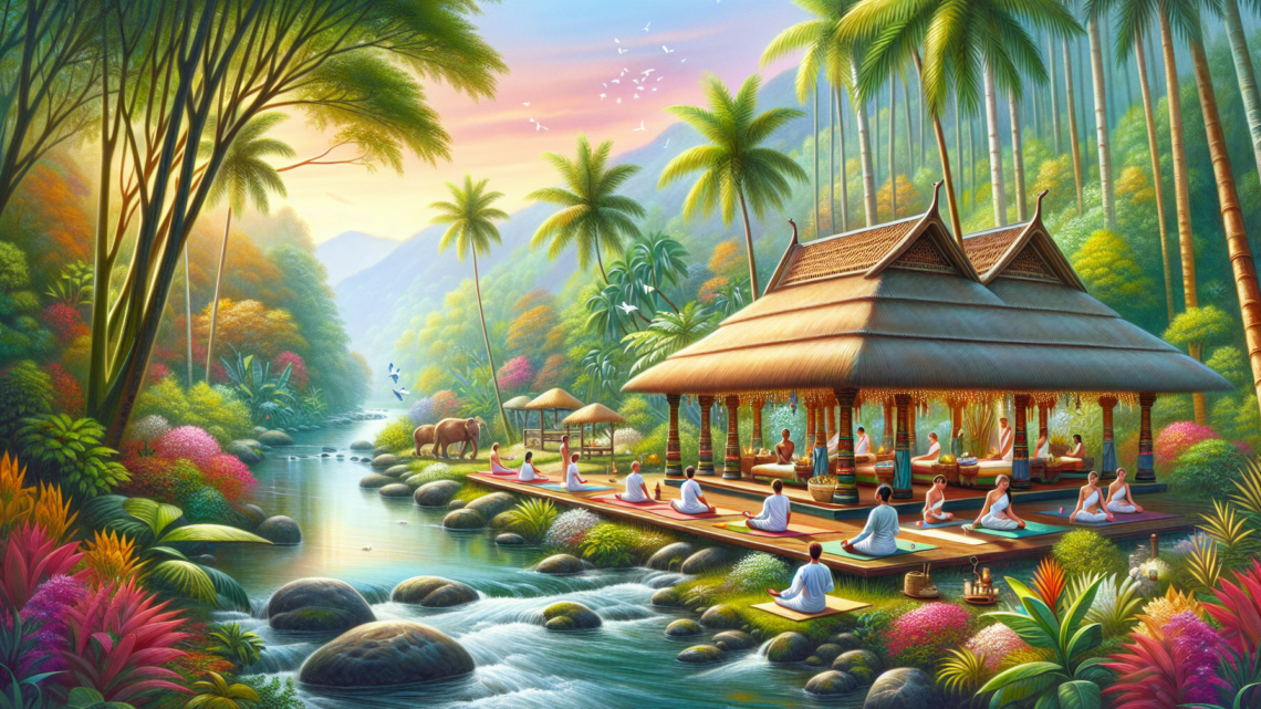 Teilnahme an einem Ayurveda-Wellness-Retreat in Kerala – traditionelle Heilmethoden erleben