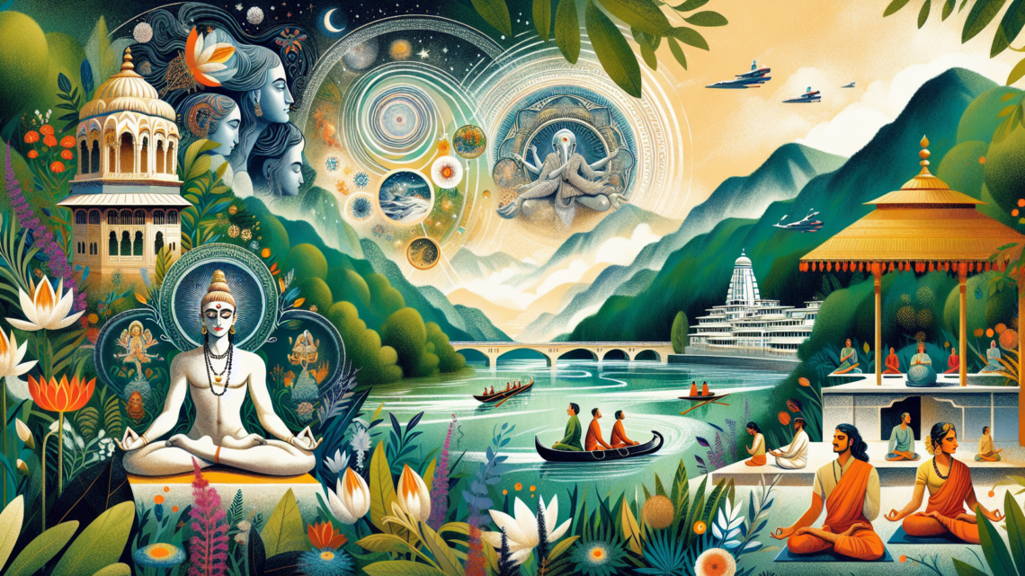Teilnahme an einem Yoga Retreat in Rishikesh – spirituelle Reise und Selbstfindung