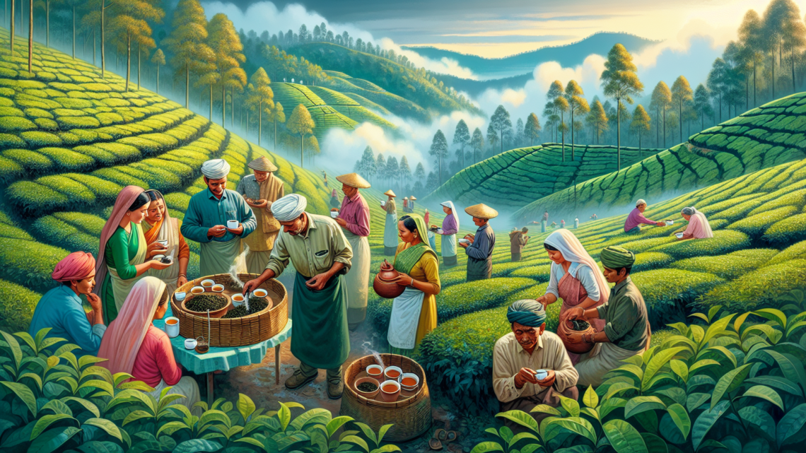 Teilnahme an einer Tee-Verkostung in Darjeeling – entdecken Sie die Geheimnisse des Tees