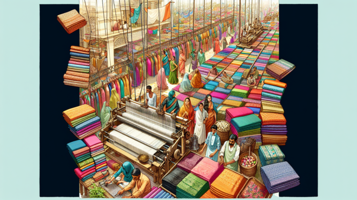 Textilindustrie in Indien