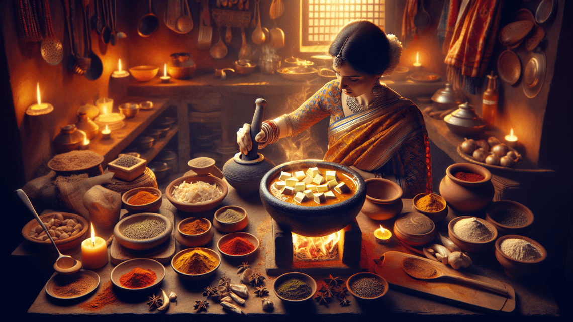 Verwendung von Paneer in der indischen Küche