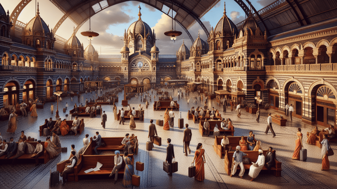 Viktorianischer Bahnhof Chhatrapati Shivaji