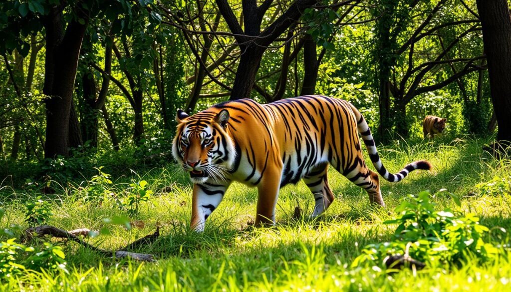 Bengal Tiger in indischem Nationalpark Bengal Tiger in indischem Nationalpark