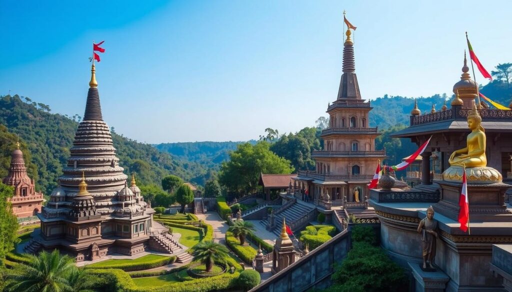 Buddhistische Heiligtümer in Indien