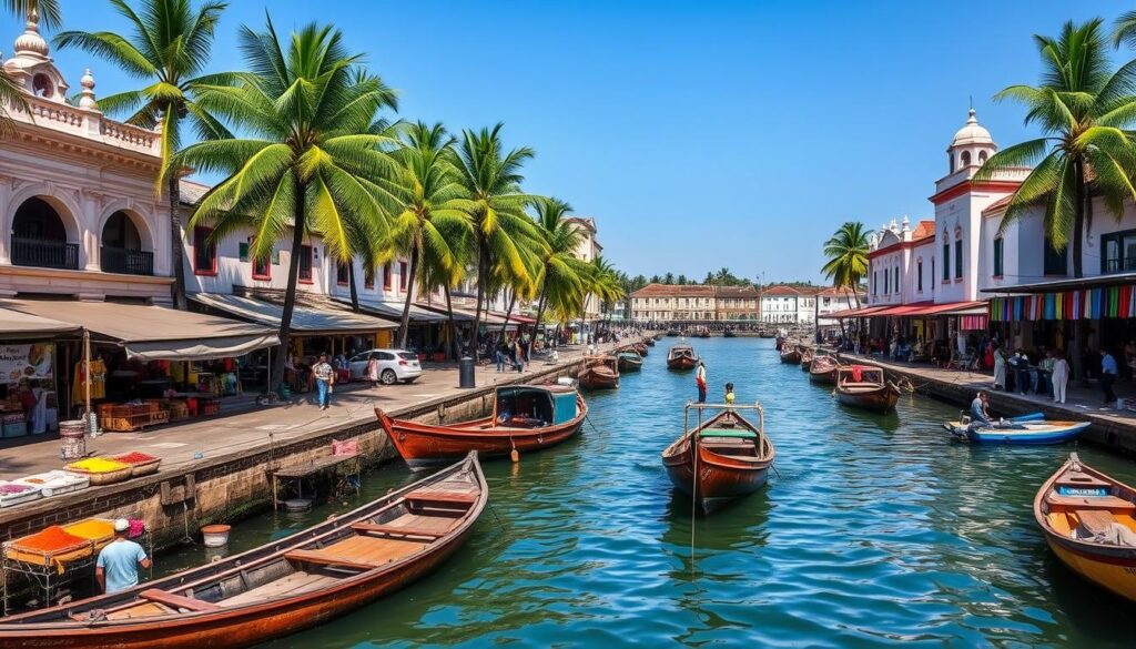 Kochi Handelsknotenpunkt Südindien Kochi Handelsknotenpunkt Südindien