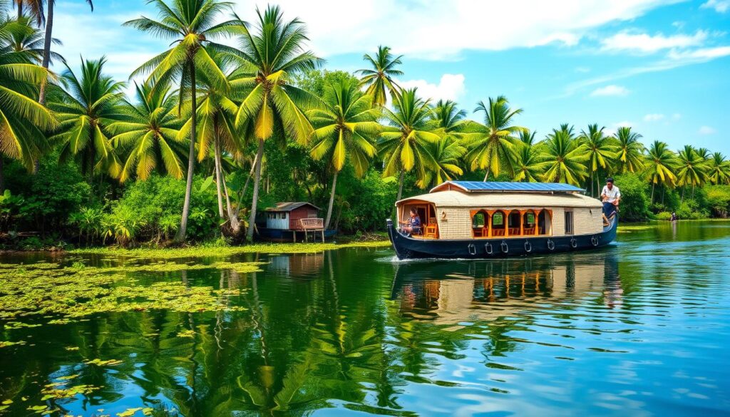 Nachhaltiger Tourismus in Kerala Backwaters Nachhaltiger Tourismus in Kerala Backwaters