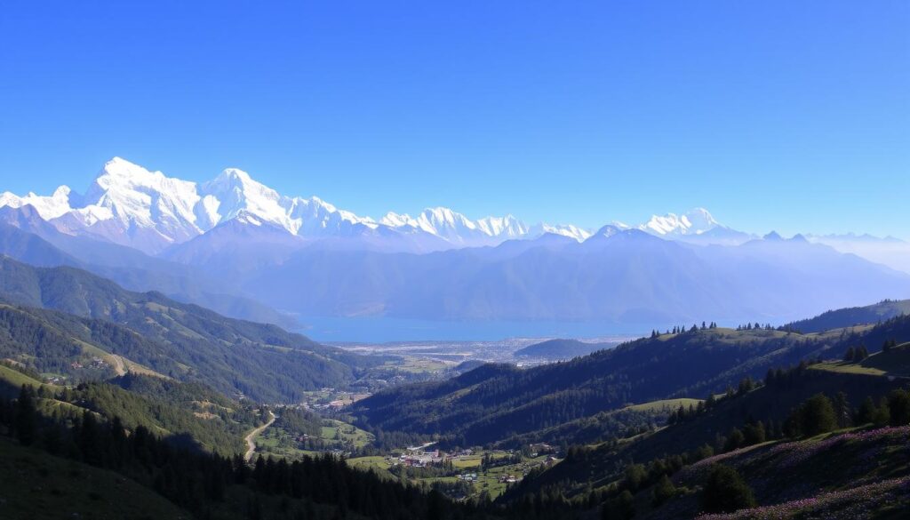 Nepal Trekking Landschaft Nepal Trekking Landschaft