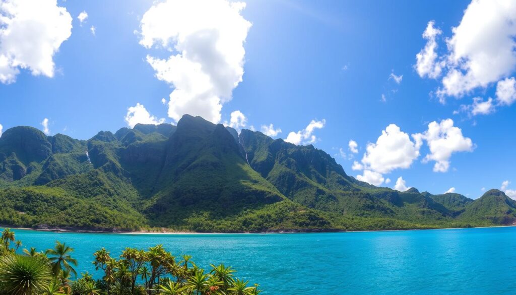 Insel im Indischen Ozean