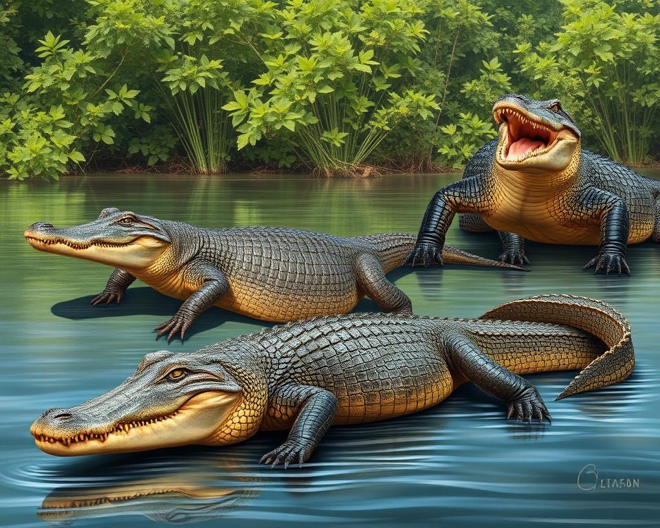 Artenvergleich Krokodile Artenvergleich Krokodile