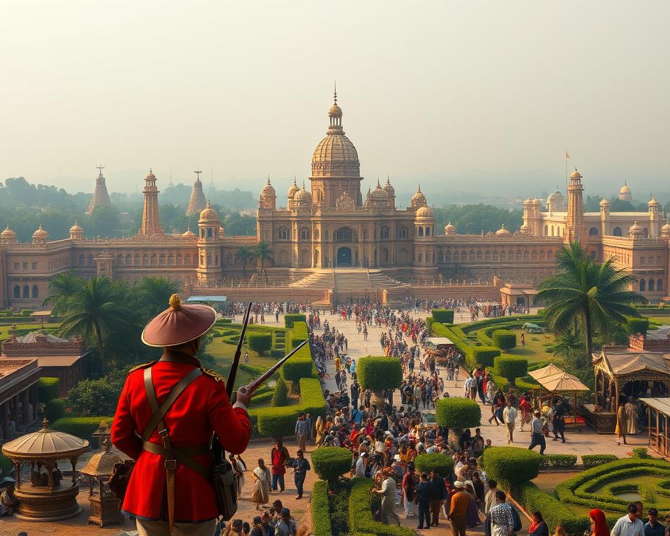 Britische Herrschaft in Indien im 18. Jahrhundert