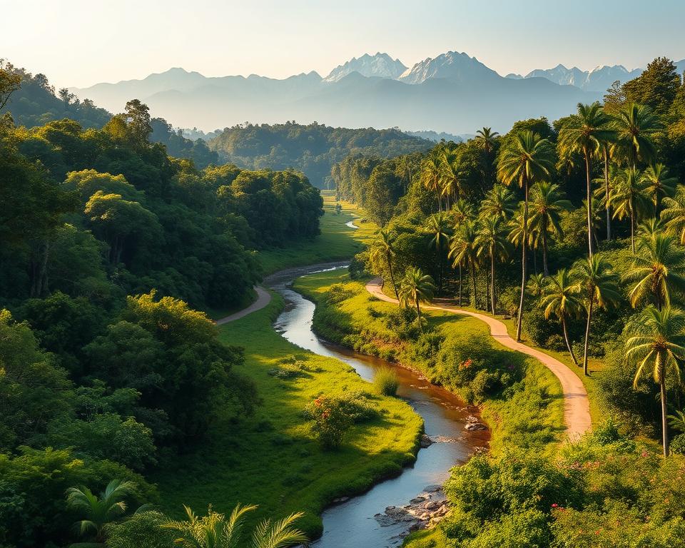 Corbett Nationalpark Landschaft