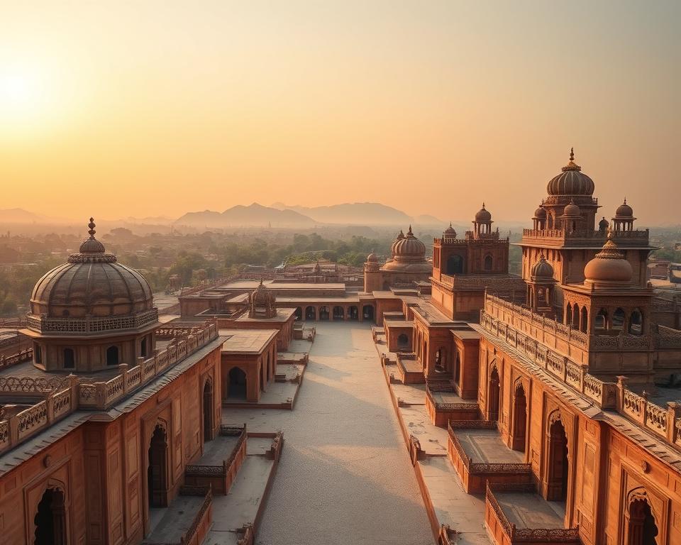 Fatehpur Sikri historische Mogul-Stadtanlage