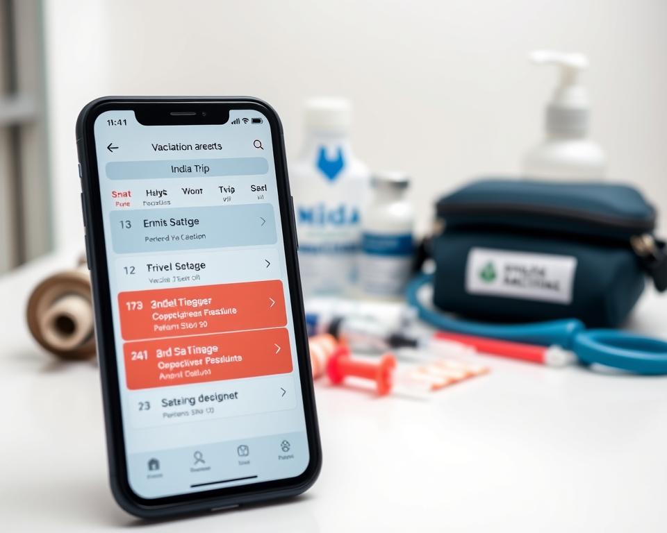 Impftermine planen für Indienreise