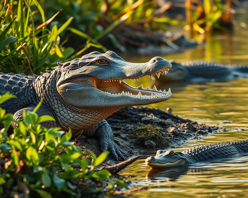 Indisches Krokodil Sozialverhalten Indisches Krokodil Sozialverhalten