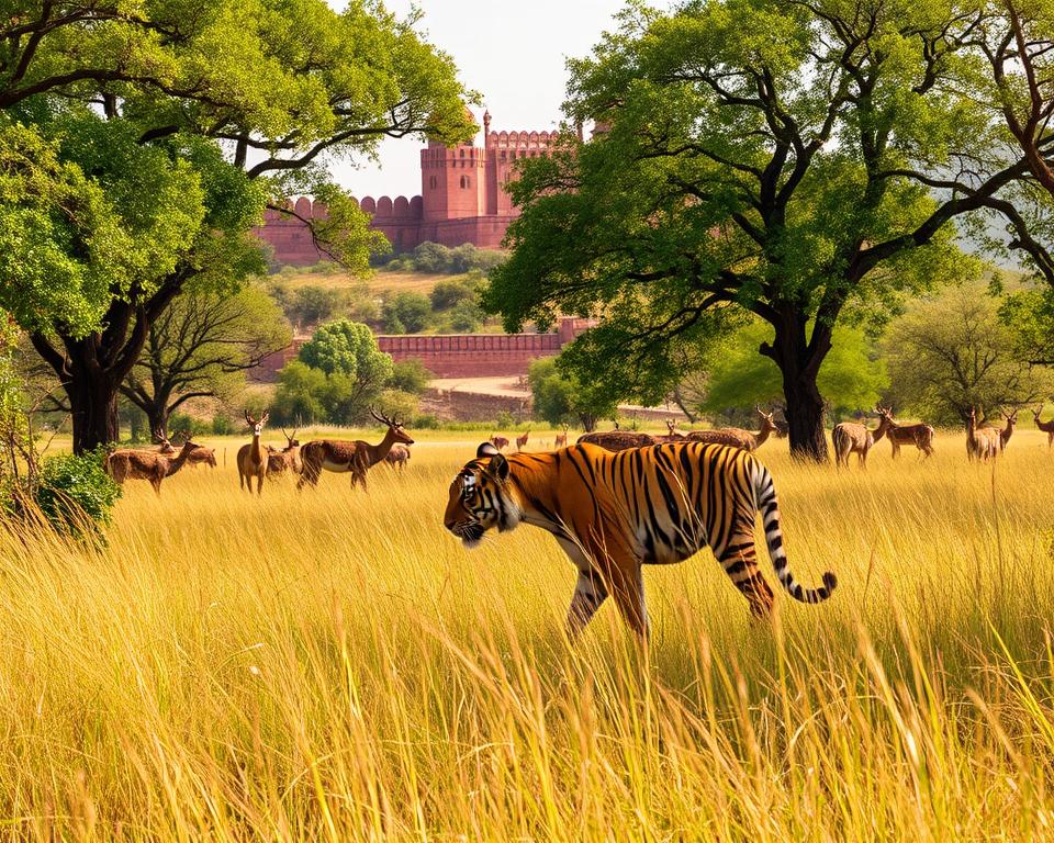 Safari Ranthambhore Wildtierbeobachtung Safari Ranthambhore Wildtierbeobachtung
