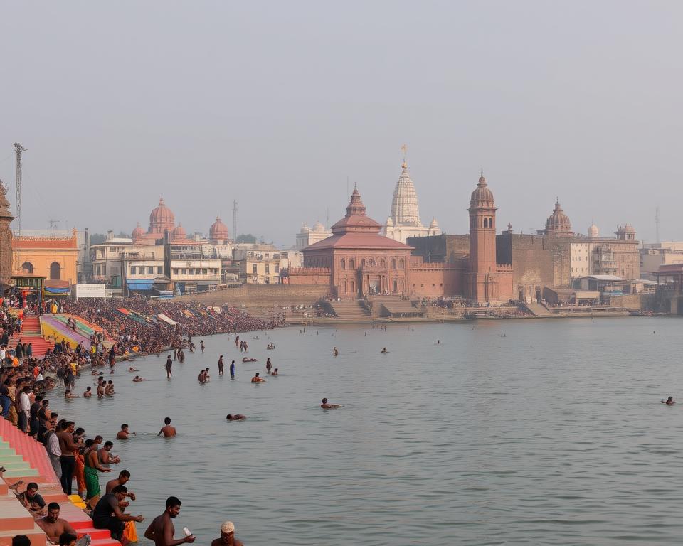 Varanasi heilige Stadt am Ganges