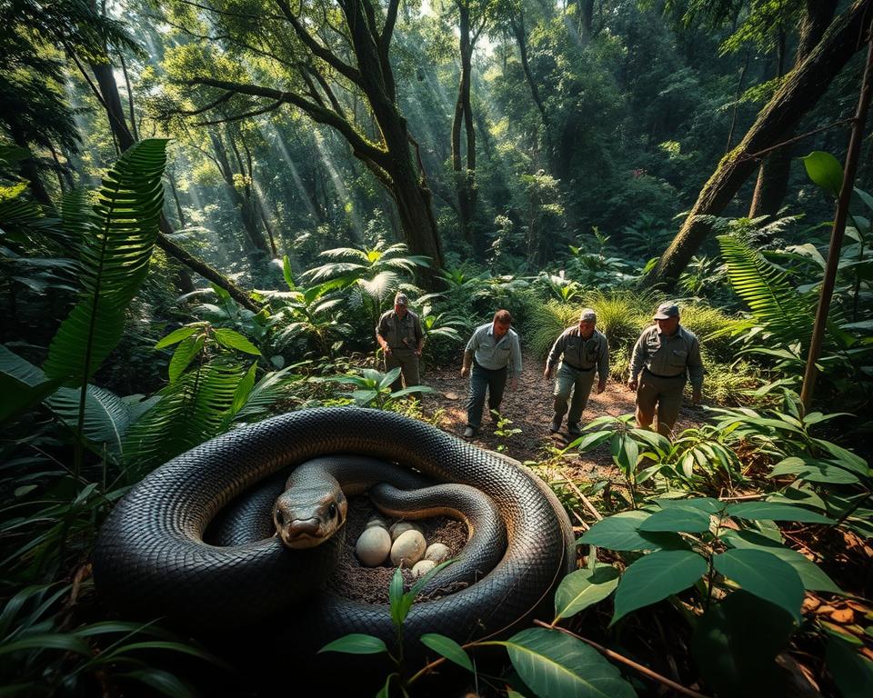 Würgeschlangen Gefährdung Naturschutzprojekte