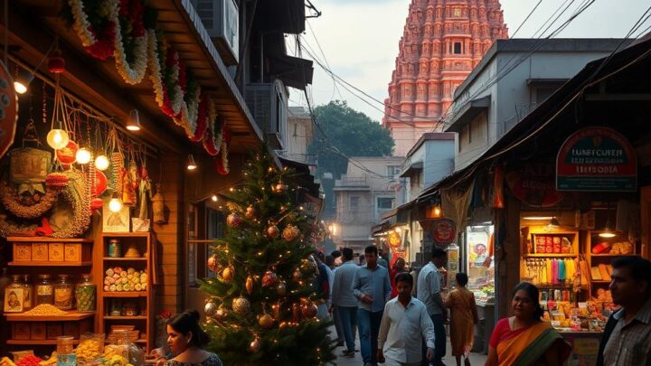 Wie feiert man in Indien Weihnachten?