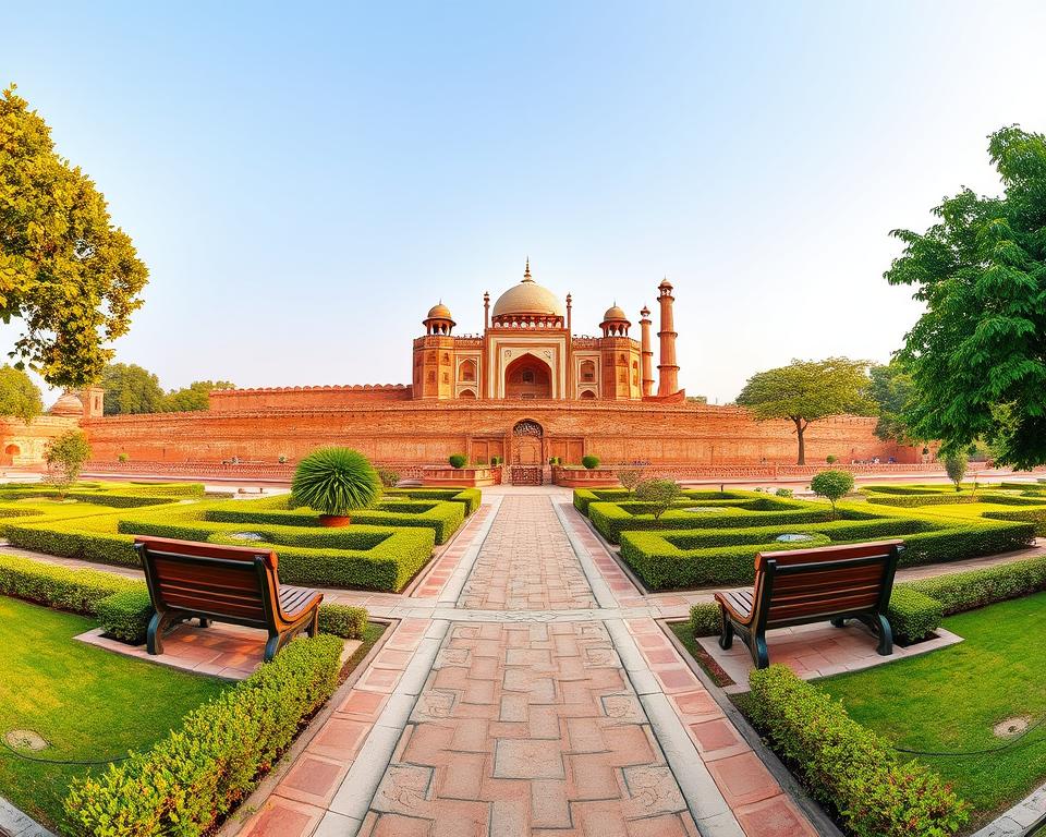 Architektonische Highlights Rotes Fort Jama Masjid
