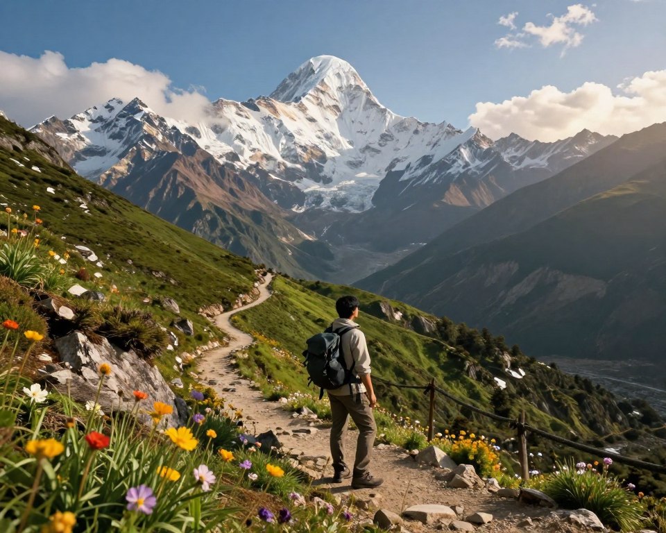 Beste Reisezeit Nepal Himalaya Wanderung