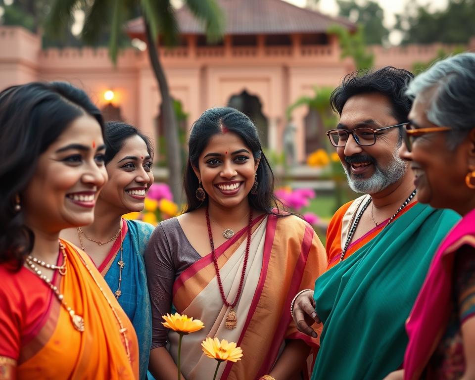 Indische Kopfgeste Bewegung