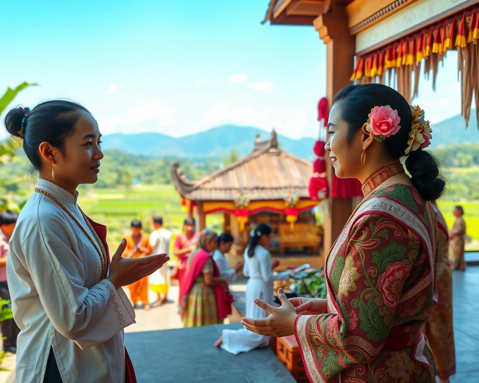 Kulturelle Regeln in Indonesien