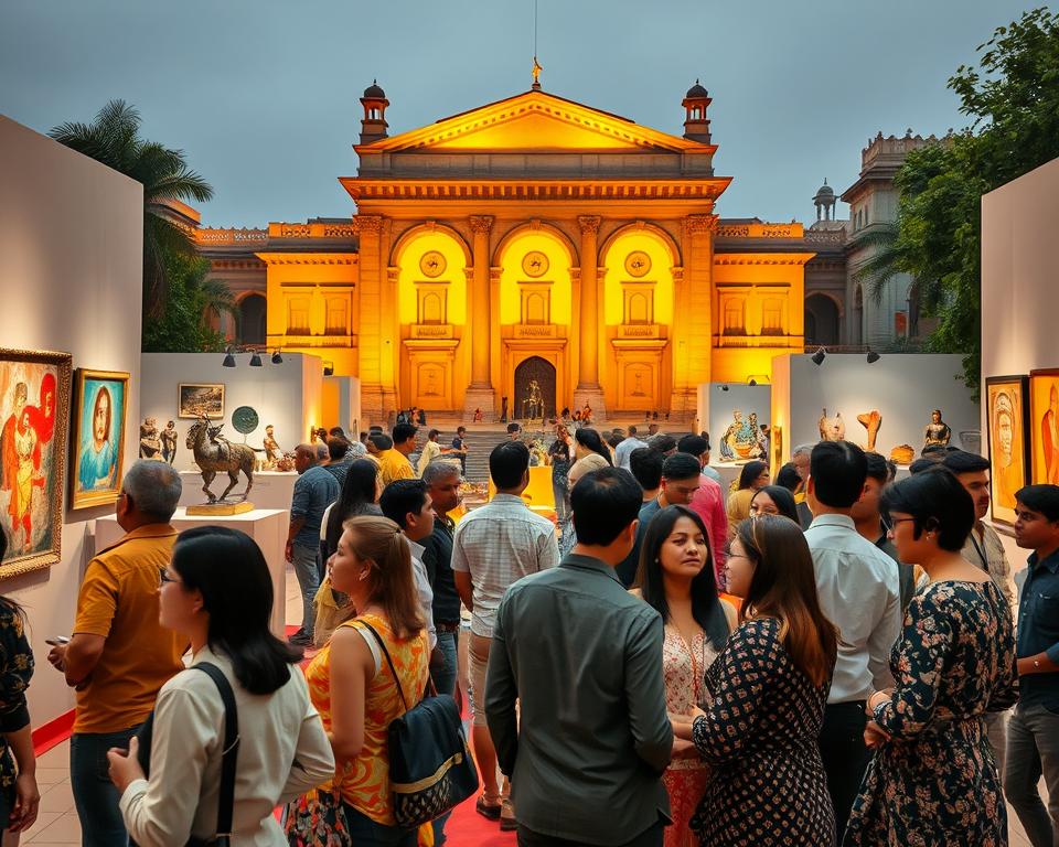 Kulturelle Vielfalt Museen Kunstgalerien Delhi