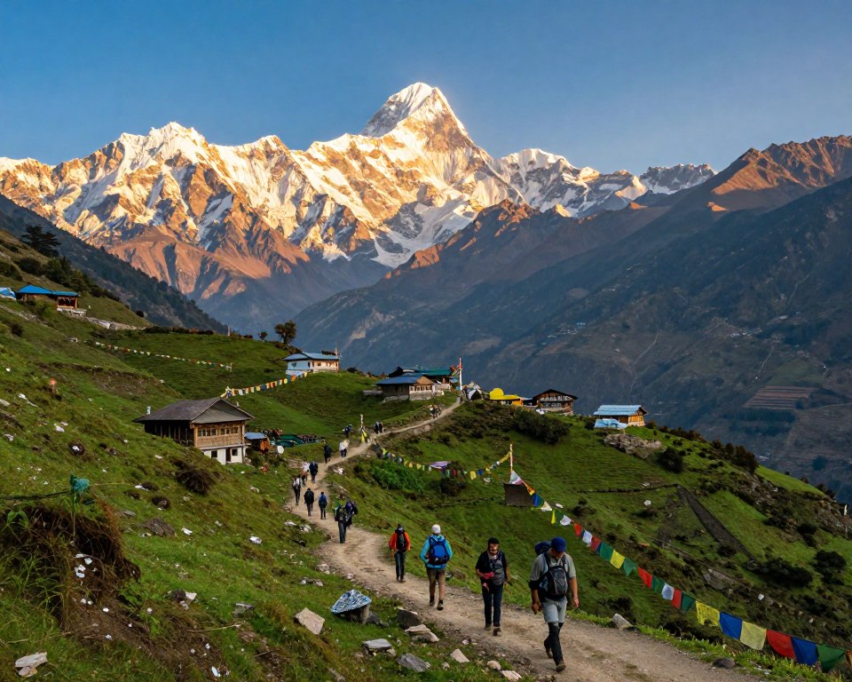 Nepal Trekking Routen Überblick