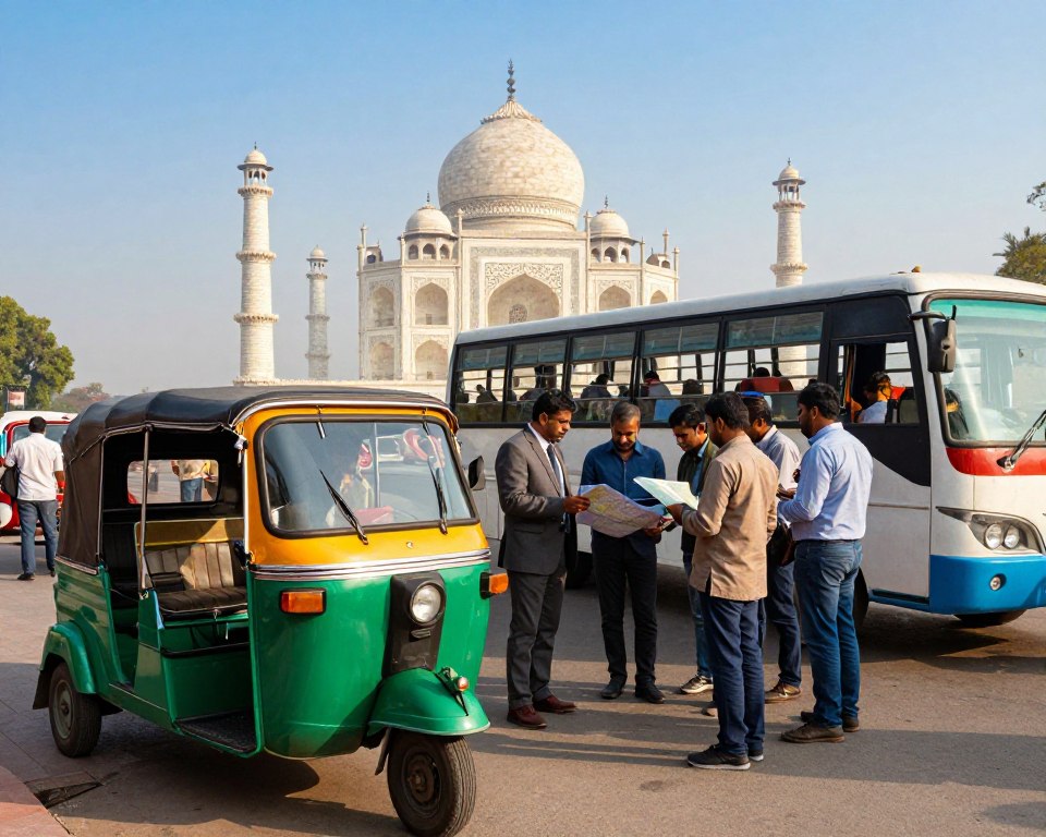 Transportoptionen nach Agra Transportoptionen nach Agra
