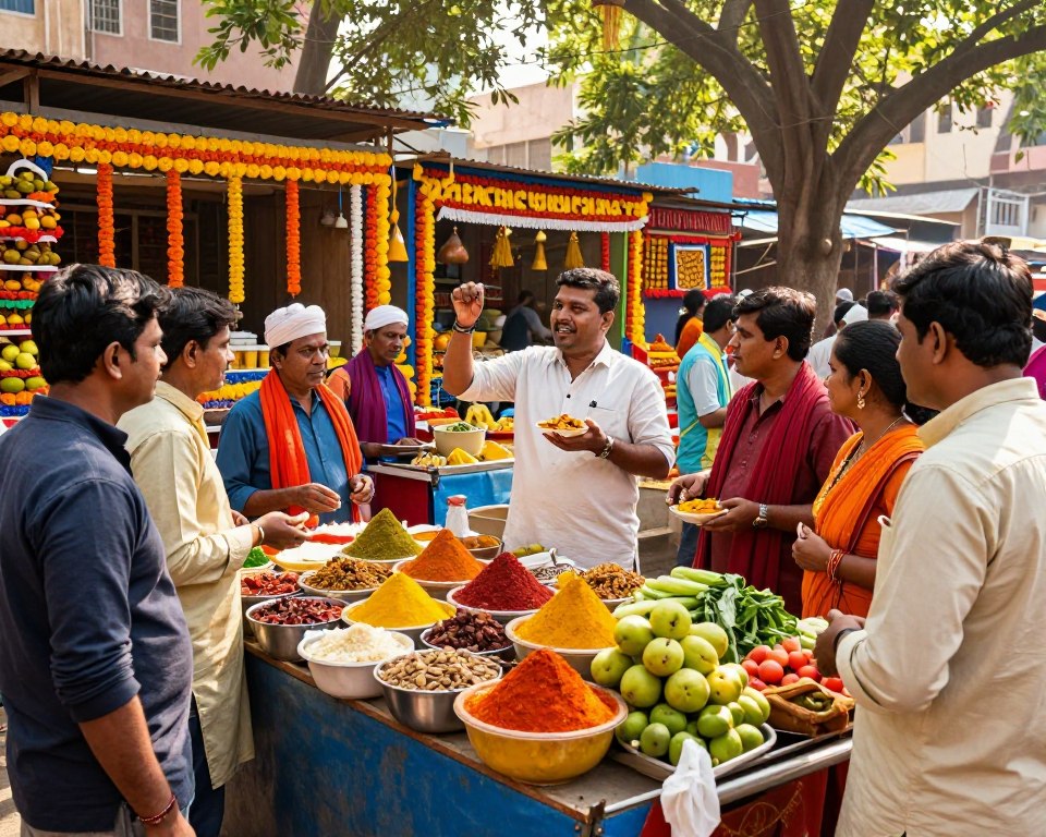 Essgewohnheiten in Indien