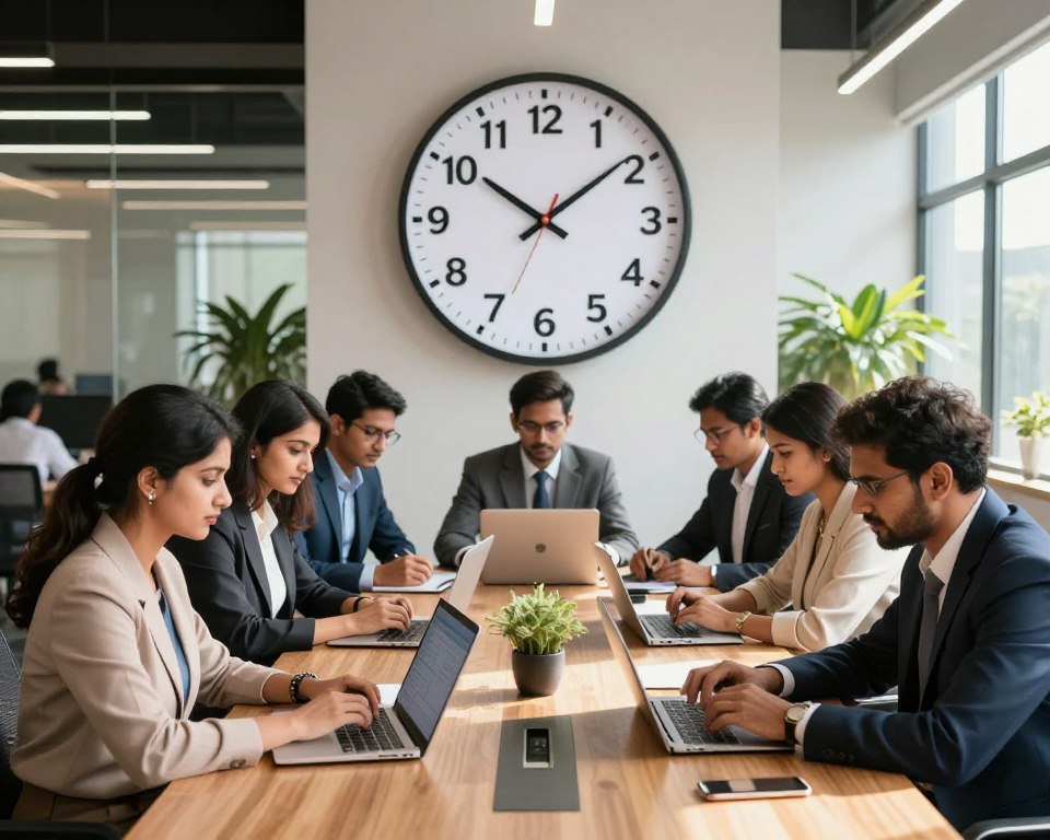 Zeitmanagement in Indien