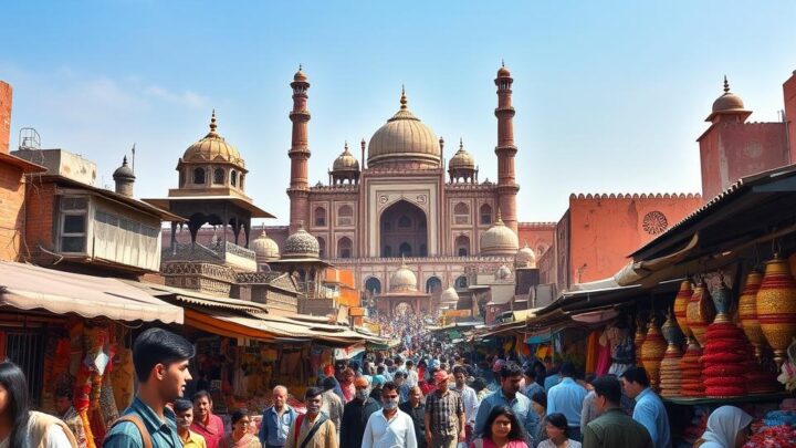 Erkunden Sie Chandni Chowk – Delhis historisches Herz