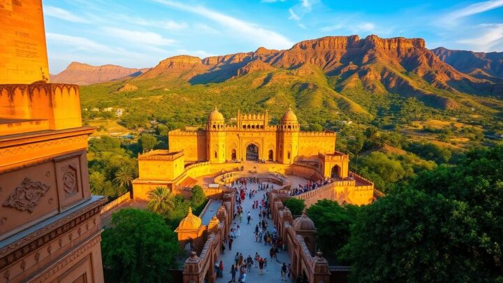 Entdecken Sie das majestätische Fort Amber Indien