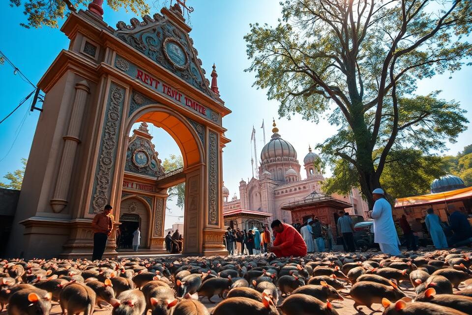 Entdecken Sie den mystischen Rattentempel Indien
