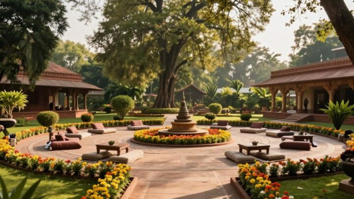 Entdecke das Zentrum für Meditation in Indien