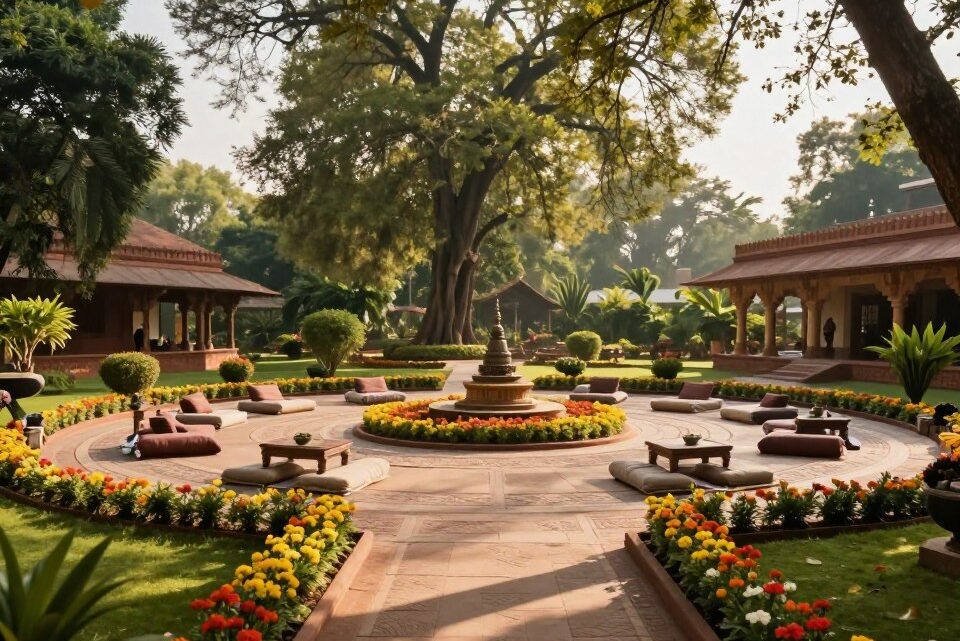 Entdecke das Zentrum für Meditation in Indien